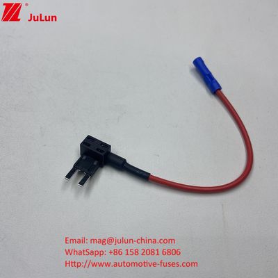 Standardowy adapter z wtyczką Mini Tap Car Fuse Holder 10A/15A/20A Brass Tin Plating Simple Spiral
