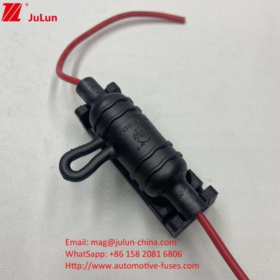 Z kablem drutowym UL IP68 wodoodporny uchwytnik bezpieczników w linii Komponenty bezpieczników dla bezpieczników szklanych ceramicznych 5 * 20 6 * 32 mm
