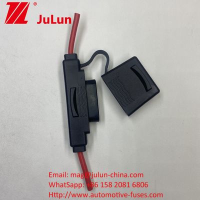Utrzymacze bezpieczników, bloków bezpieczników i akcesoriów Fabryka 8AWG MAXI Blade Fuse Holder Inline Waterproof Fuse Holder