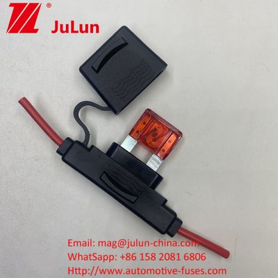 Utrzymacze bezpieczników, bloków bezpieczników i akcesoriów Fabryka 8AWG MAXI Blade Fuse Holder Inline Waterproof Fuse Holder