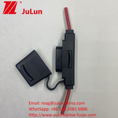 ATC/ATO Custom Inline Fuse Holder 14AWG 16AWG 18AWG 20AWG Wiring Harness 80AMP Blade Fuse