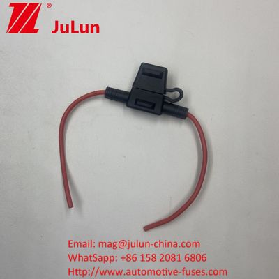 12V Automotive ATC Car Blade Fuse HolderTap In Line Mini Fuse Holder z drutem 10 gauge