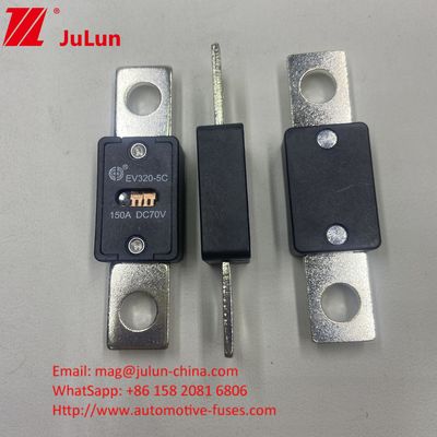 Ochrona DC EV HEV bezpiecznik pojazdu elektrycznego dla samochodu odległość dziury 51mm EV