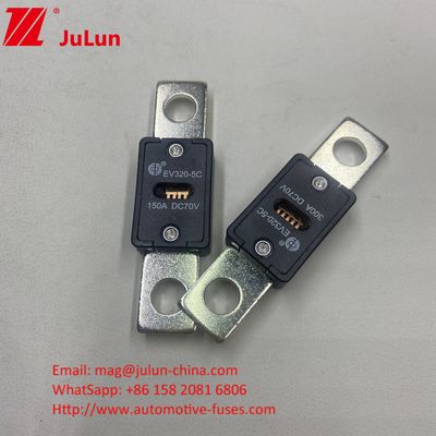 EV320-5C 200A 70VDC Elektryczny pojazd bezpiecznik szybkiego ładowania 68*19*10mm Odległość otworu 51mm