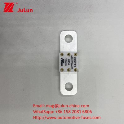 20KA Breaking A202008 ASTM 125V 150A Capacity Ceramic Automobile Fuses Screw Bolt Mounting dla bezpieczeństwa i niezawodności bezpieczników samochodowych