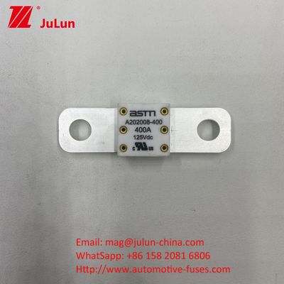A202008 ASTM 350A 125VDC Ceramic Automotive Fuses Właściwości elektryczne 1,0 w 4 godzinach 3,0 w 10 sekundy Maksymalny Mały rozmiar do ochrony przed zwarciem