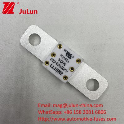 100A 125VDC Akumulator samochodowy bezpiecznik Ceramic Metal Short Circuit Ochrona tylko wysoki prąd