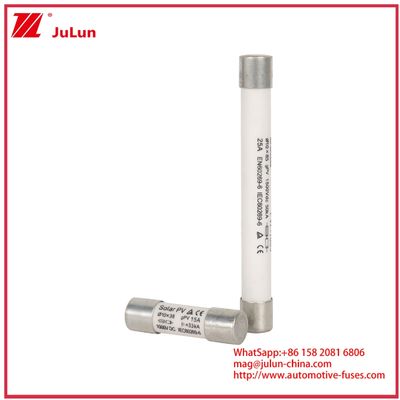 15A 1000VDC GPV bezpiecznik 10*38 dla systemów energii słonecznej IEC60269-6