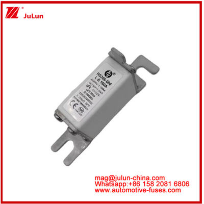 RS306-000-L-160A kwadratowy ceramiczny bezpiecznik EV lub HEV STUD-mount AC800V 100KA DC750V 50KA