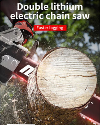 Trwałe Domy Diy Ogród Robocze z drewna Narzędzia elektryczne Łańcuch elektryczny Szybki bez wysiłku Piła Centimetry Bezszczotkowy Motor Bateria litowa 4/ 6 / 8/ 10 / 12 / 16