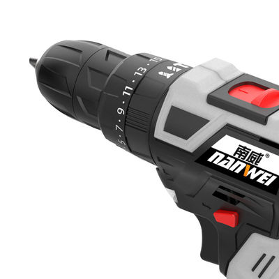 Wiertarka akumulatorowa z baterią litową, elektronarzędzia ręczne, ręczne wiertarki udarowe, udźwig do 3 kg, maksymalna prędkość 1350 obr./min