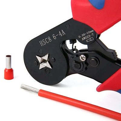 Małe ręczne sznurowadła z różnymi rodzajami końcówek 1200 sztuk domowe elektryczne izolowane Mini Wire Ferrule Tubular Terminal Crimping Plier