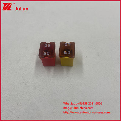 PC pokrywa 30A PA66SBFC-JT wkład zabezpieczający Pacific Low-Aperage Plug-In Type Fuse J Case Slow Blow Auto Fuse DC32V Car Marine RV Automotive Circuit Breakers