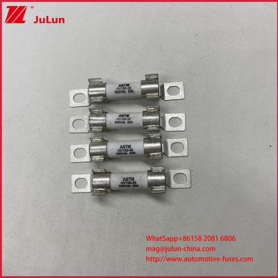 JASO D622 2006 Standardy wykonawcze DC500V W napięciu pojazd elektryczny Ceramic Tubular HV150 50BP FUSE dla małych pojazdów