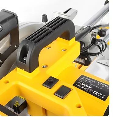 Piła do obróbki drewna 2400W ukośnica przesuwna 10-calowa do cięcia pod kątem 255mm dla majsterkowiczów