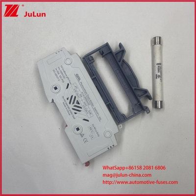 Złącze bezpiecznika Słoneczne bezpieczniki PV10*85mm 32A dla napięcia znamionowego operacyjnego DC1500V i kategorii wykorzystania DC-PV0