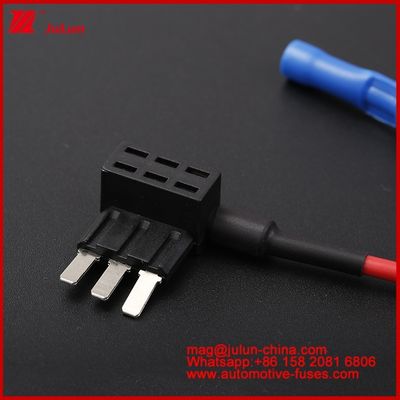 Micor 3 10A 15A 20A wodoodporny 10A 12V Micro2 Mini Mały posiadacz bezpiecznika samochodowego Dodatkowy obwód adapter TAP Ostrze bezpiecznik samochodowy dla małych bezpieczników