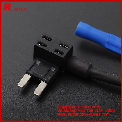 12V/24V/32V Adapter obwodów dodanych Oferta fabryczna Samochód TQ-002 AMP Autopłyty bezpieczniki dla samochodów uchwyt bezpiecznik MINI bezpiecznik Hoder bezpiecznik 1015 16AWG 150MM