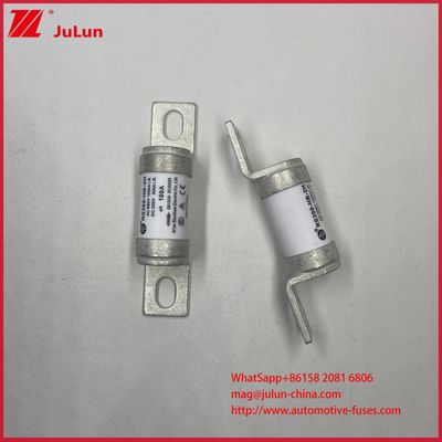 Battery Motor Ceramic Automotive Fuses M8 Short Circuit RS308-HB 125A 160A 550VDC 690VAC  Protection With Small Size