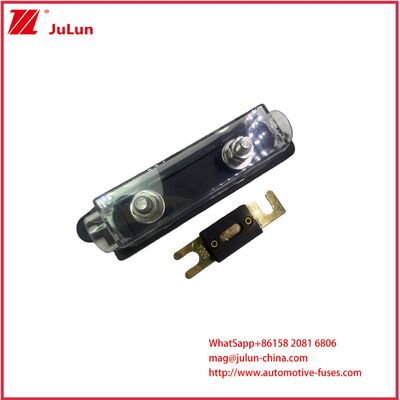 Wodaodporny uchwyt z bezpiecznikiem z wtyczką z samochodu Blok bezpiecznika z samochodem Uchwyt z bezpiecznikiem z samochodem Kompatybilny z ACU ACN ACS ACZ ANL ANM ANS napięcie nominalne 32V 58V 72V Trwały komponent elektryczny