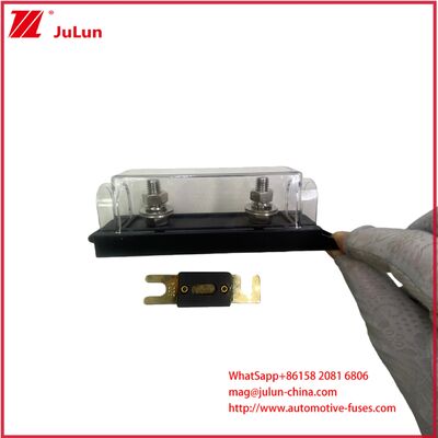 Wodaodporny uchwyt z bezpiecznikiem z wtyczką z samochodu Blok bezpiecznika z samochodem Uchwyt z bezpiecznikiem z samochodem Kompatybilny z ACU ACN ACS ACZ ANL ANM ANS napięcie nominalne 32V 58V 72V Trwały komponent elektryczny