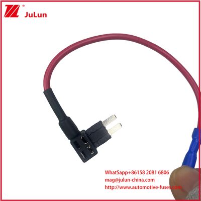 Terminal z przyrządem drutowym Blade Mini Micro2 Power Fuse holder 1A 5A 7A 15A 32V Car Fuse holder Featuring PVC brass Material Zaprojektowany do ACU ACN ACS ACZ ANL ANM ANS Aplikacje bezpieczników Długotrwałe