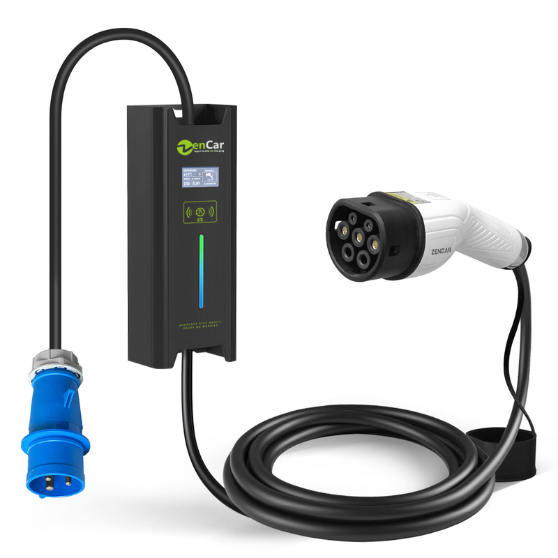 Adapter ładowarki elektrycznej AC Kompatybilny z temperaturą -40°C~+80°C Ochrona 7.Ochrona pod napięciem
