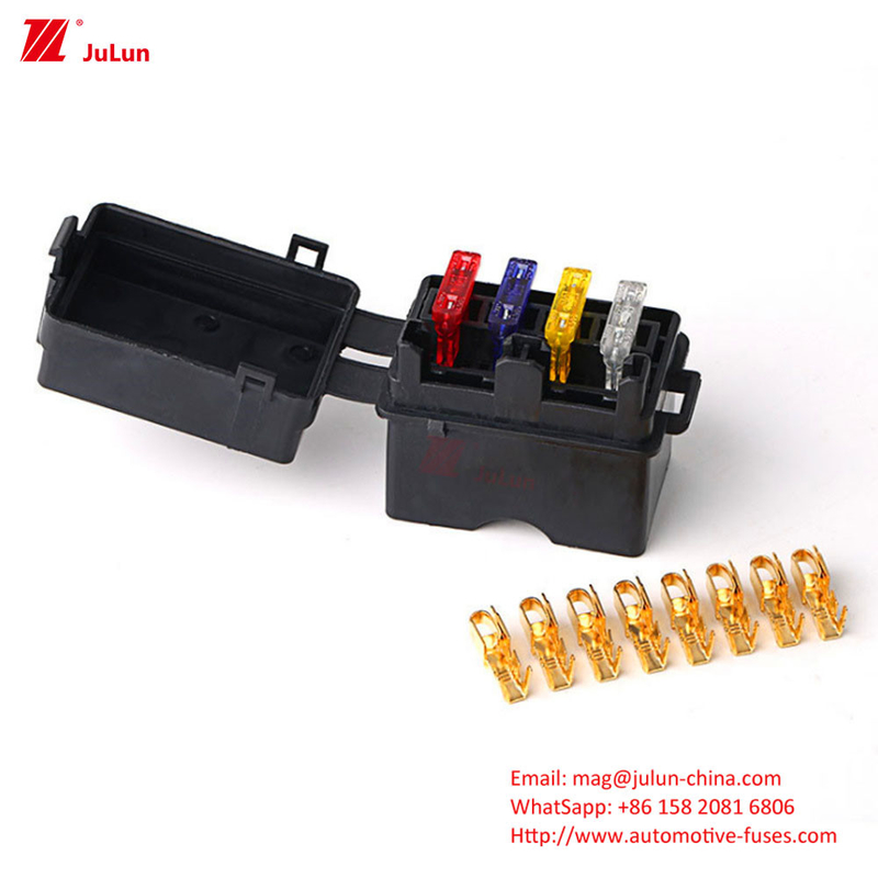 Autoprzepuszczalnik Nylon Fuse Holder 32V 30A-500A Nominalne napięcie ANM Wysokiej mocy