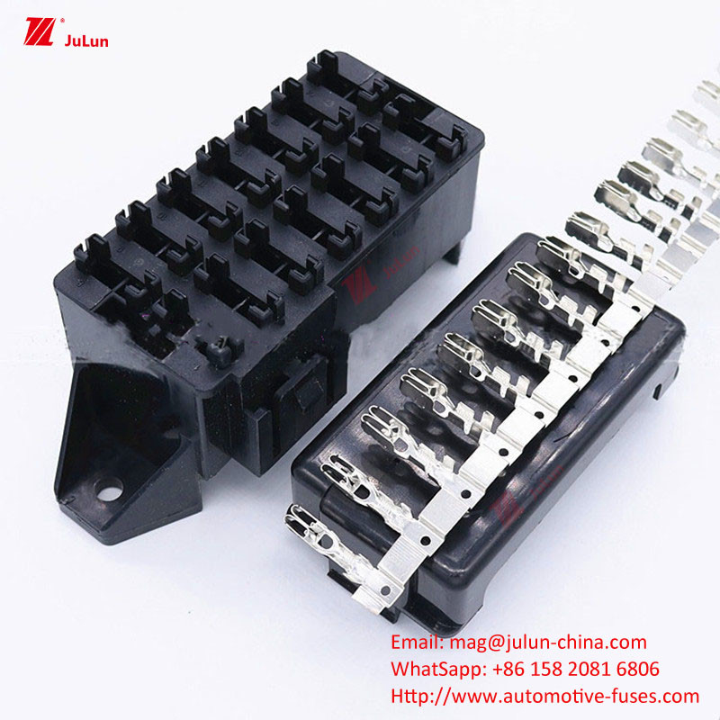 ANS/MIDI Mały, Premium, uchwyt zabezpieczający, ręczne przywracanie pojazdu elektrycznego 30A-500A Nylon Plastic One/Bipolar 32V Breaker