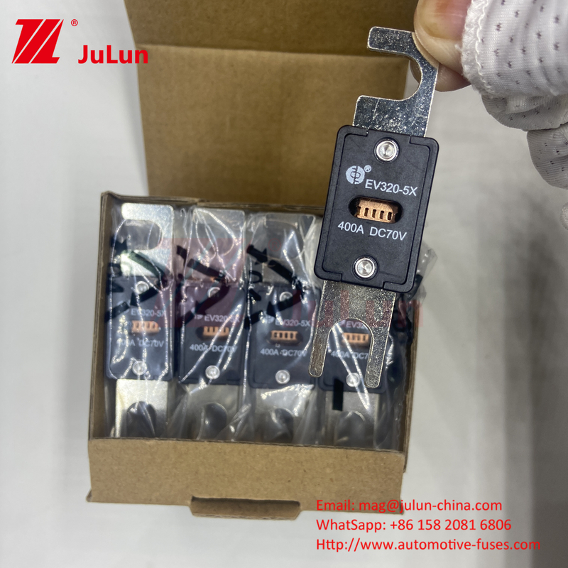 EV320-5C-100A-N 70VDC śrubka w M6 M8 Typ montażu Ostrza samochodowa bezpieczniki 80-500 amperów Utrzymać stabilność