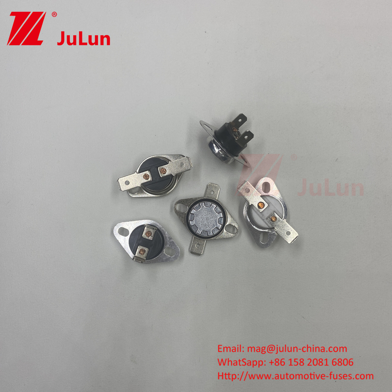 Bimetal KSD301 10A 250V Termostaty z działaniem na dysku, ograniczony przełącznik regulacyjny niskiej temperatury H31 250V 10 13C
