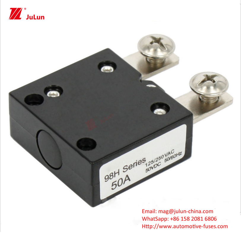 Eu UL Jednorazowy/Bipolarny 30A-500A Nylon Housing Fuse Holder Wide Temperature Range Automotive Fuse Box/Holder (-55 °C Do 12 °C)