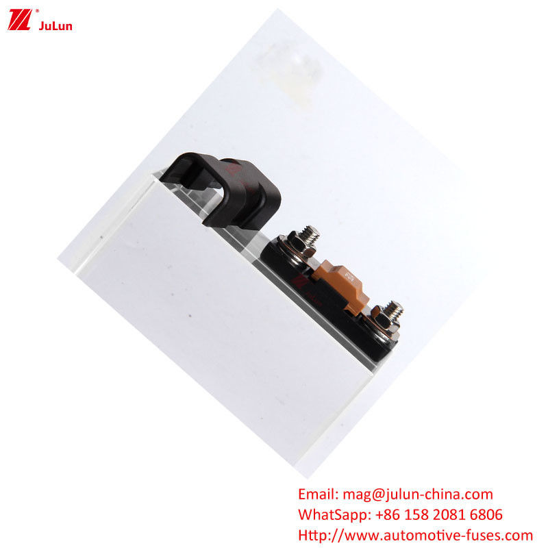 Części zamienne samochodowe Bolt/Bolt Fuse 30A-500A 32V EU UL Standardowe napięcie znamionowe Kontakt miedziany Automatyczny wyłącznik układu resetowego
