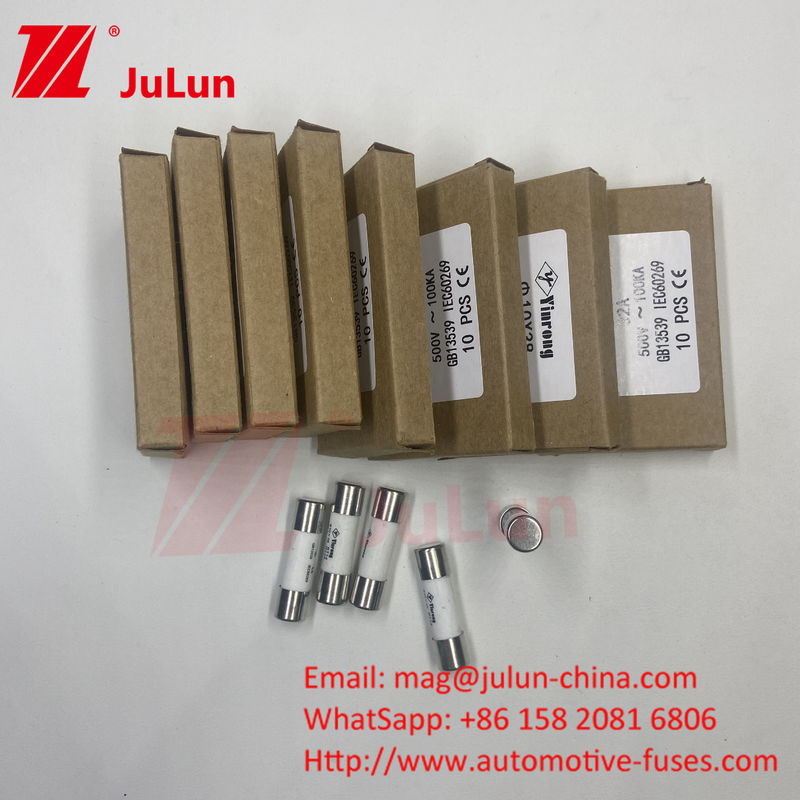 4A AC220V AC380V AC500V AC690V AC800V 1000V Słoneczne bezpieczniki fotowoltaiczne 10 x 38mm 1000VDC Pv String Fuses UL TUV CE RoHS