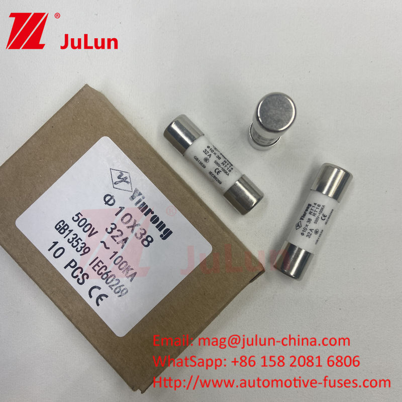 PV 6A 10*38mm AC500/690V Pojemność przełomowa Panel TUV Mount Pv String Fuses CE Certified