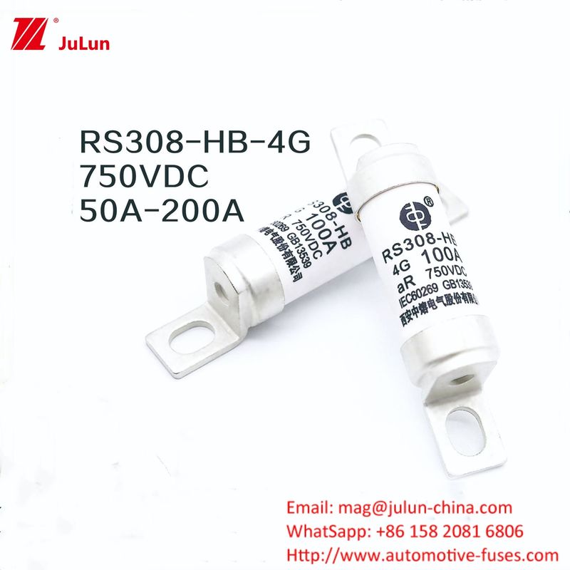 Adapter do ładowania EV RS308-HB4G Seria 32A 63A 100A Mini bezpieczniki do samochodów