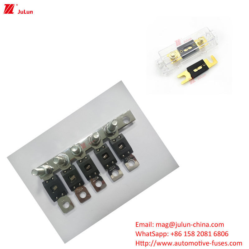 ANS / MIDI Premium Auto Fuse / Fuse Holder Nominalne napięcie 32V Nominalne prąd 250A Do ochrony elektrycznych pojazdów / autobusów elektronicznych obwodu