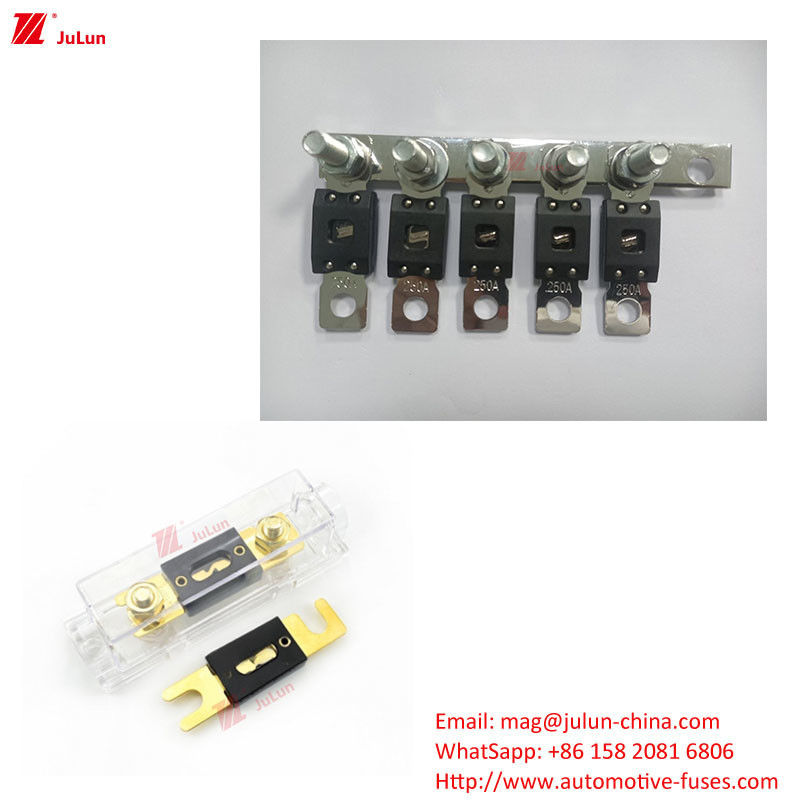 Standardowy unijny standard UL Bipolarny wyłącznik obwodu Plastic/Nylon Shell Fuse Holder For New Energy Vehicles/Buses/Ships Electronic Circuit Protection
