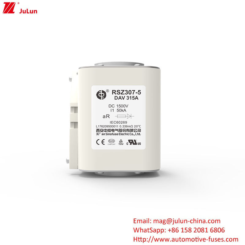 RSZ307-5-DAV 315A Adapter do ładowarki Ev Kompatybilny z bezpiecznikiem energetycznym 450A-1800A 1500VDC