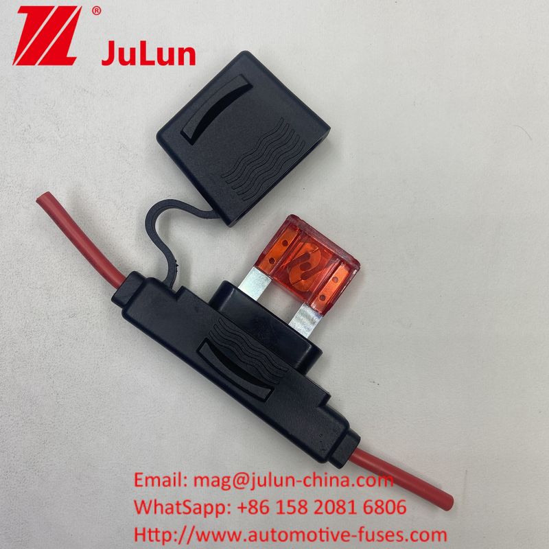 Utrzymacze bezpieczników, bloków bezpieczników i akcesoriów Fabryka 8AWG MAXI Blade Fuse Holder Inline Waterproof Fuse Holder