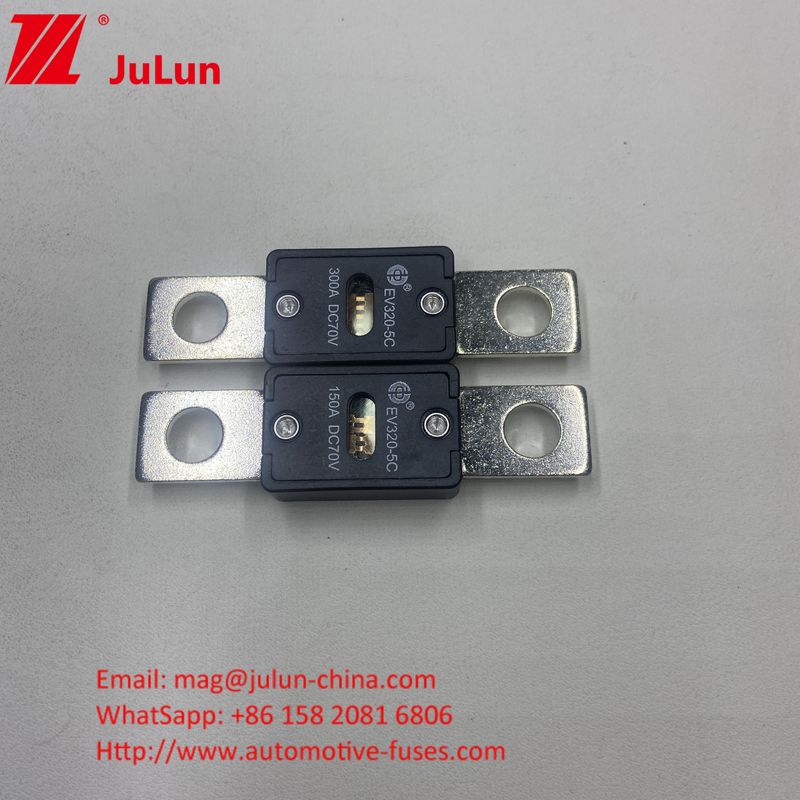 EV320-5X 80A 70VDC SINOFUSE Ceramiczne bezpieczniki samochodowe Małe rozmiary Ochrona przed zwarciem Miedź Srebro Kwart Piasek Złoto