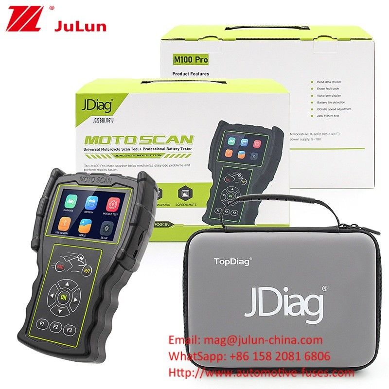 Detektor motorowy OBD Instrument diagnostyczny usterek JDiag M100 Pro Moto Scanner Ecu