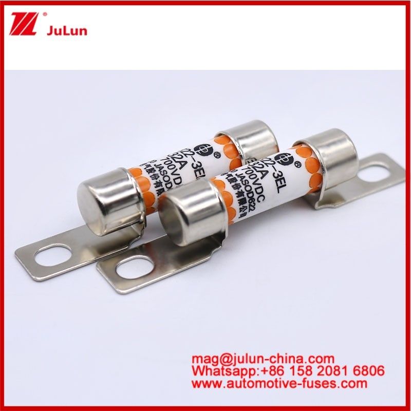 EV322 3EL 32A DC700V Tubularny bezpiecznik ceramiczny Kompaktowy rozmiar Wysoki prąd nominalny Ochrona przed zwarciem
Wysoka zdolność przełomowa przy 100Vdc/125Vdc