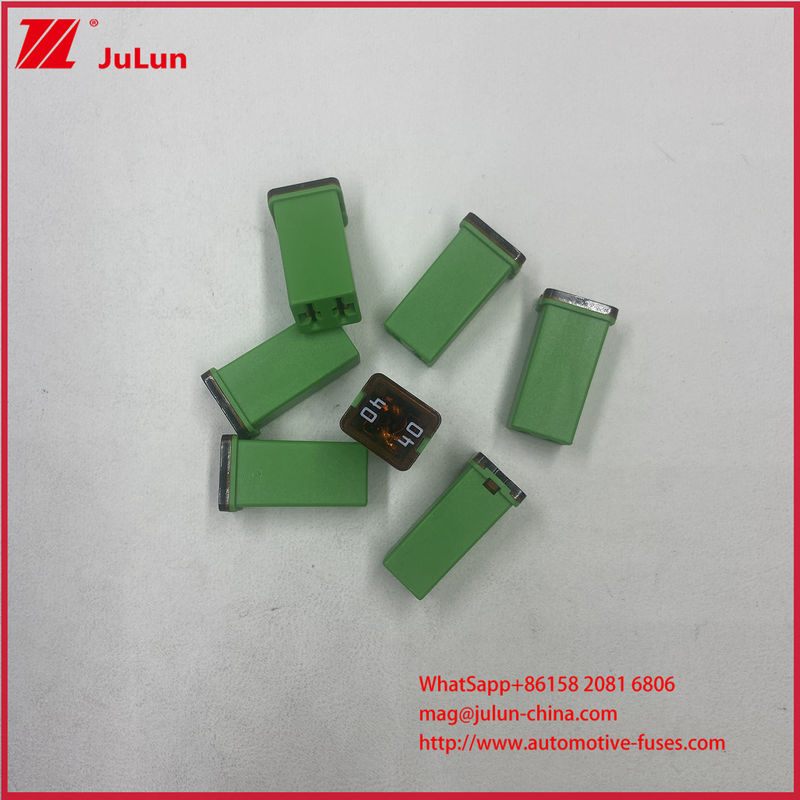 40A Zielony JCASE 0495040 Samochodowy Samochód Marynarka RV Blade Fuses PEC Oznaczona przy 32VDC