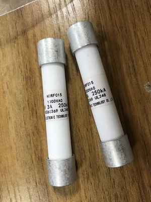3A 1300V Materiał ceramiczny Wysokonapięciowy prąd bezpiecznika 250KA 15X75mm