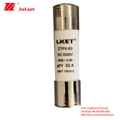 12A 1000VDC dla fotovoltaicznej skrzynki autobusowej IEC60269.6 -50-105°C