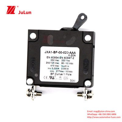 20A Ochrona przed przeciążeniem prądu morskiego Rezerwator Przerywacz reset Przełącznik Typ Winch Przerwacz dźwięku Przerwacz prądu 40A AC DC