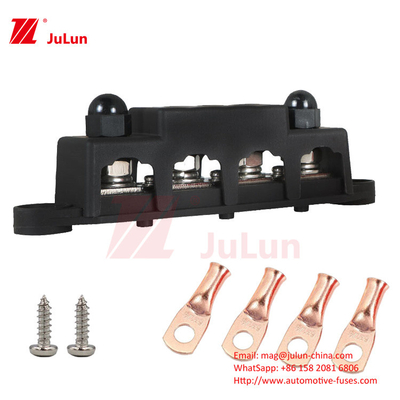 Rv Yacht Bus M8M10 Wysokiego Prądu Prądowy Terminal Prądu 20A ABS Zink Alloy Brass 248g