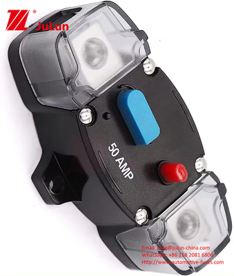 odtwarzacz Trolling Motor Stereo Audio 50A 200A 300A 24V 48V 0-8 Gauge Inline Fuse Block Holders Inverter For Auto