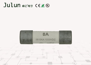 8 Amp Ceramiczny bezpiecznik wysokiego napięcia 10x38mm 1000V Dc Szybko cięte bezołowiowe tworzywo